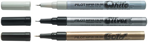 Fineliner PILOT Super SC-W EF wit 1 Stuk-2