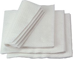 Servet IEZZY 33x33cm 1 laag wit 60770 500 Stuk