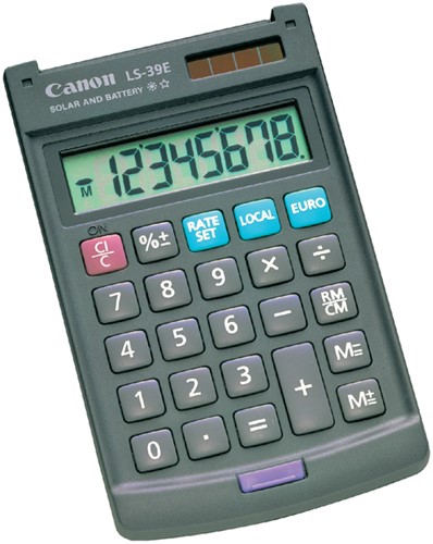 Rekenmachine Canon LS-39E 1 Stuk