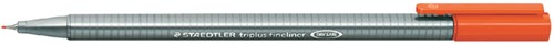 Fineliner Staedtler triplus 334 0.3mm rood 1 Stuk