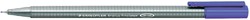 Fineliner Staedtler triplus 334 0.3mm blauw 1 Stuk
