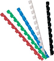 Bindrug GBC 10mm 21rings A4 blauw 100 Stuk-1