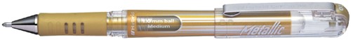 Gelschrijver Pentel K230M M metallic goud 1 Stuk