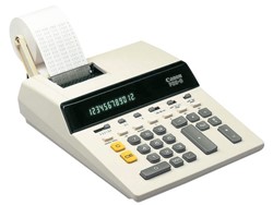 Rekenmachines met telrol