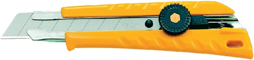 Snijmes Olfa L1 18mm geel 1 Stuk-2