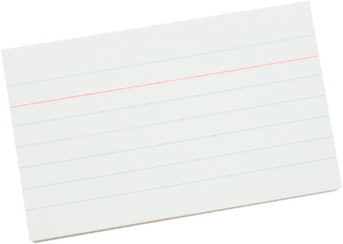 Systeemkaart Qbasic 90x55mm lijn koplijn 210gr 100 Vel