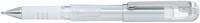 Gelschrijver Pentel K230M M metallic wit 1 Stuk