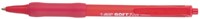 Balpen Bic soft feel clic M rood 1 Stuk