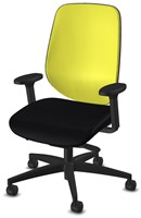 Giroflex 353-4029 Bureaustoel Geel