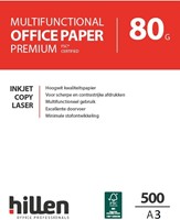 Kopieerpapier HILLEN Multifunctional Paper A3 80 grs wit  500 vel